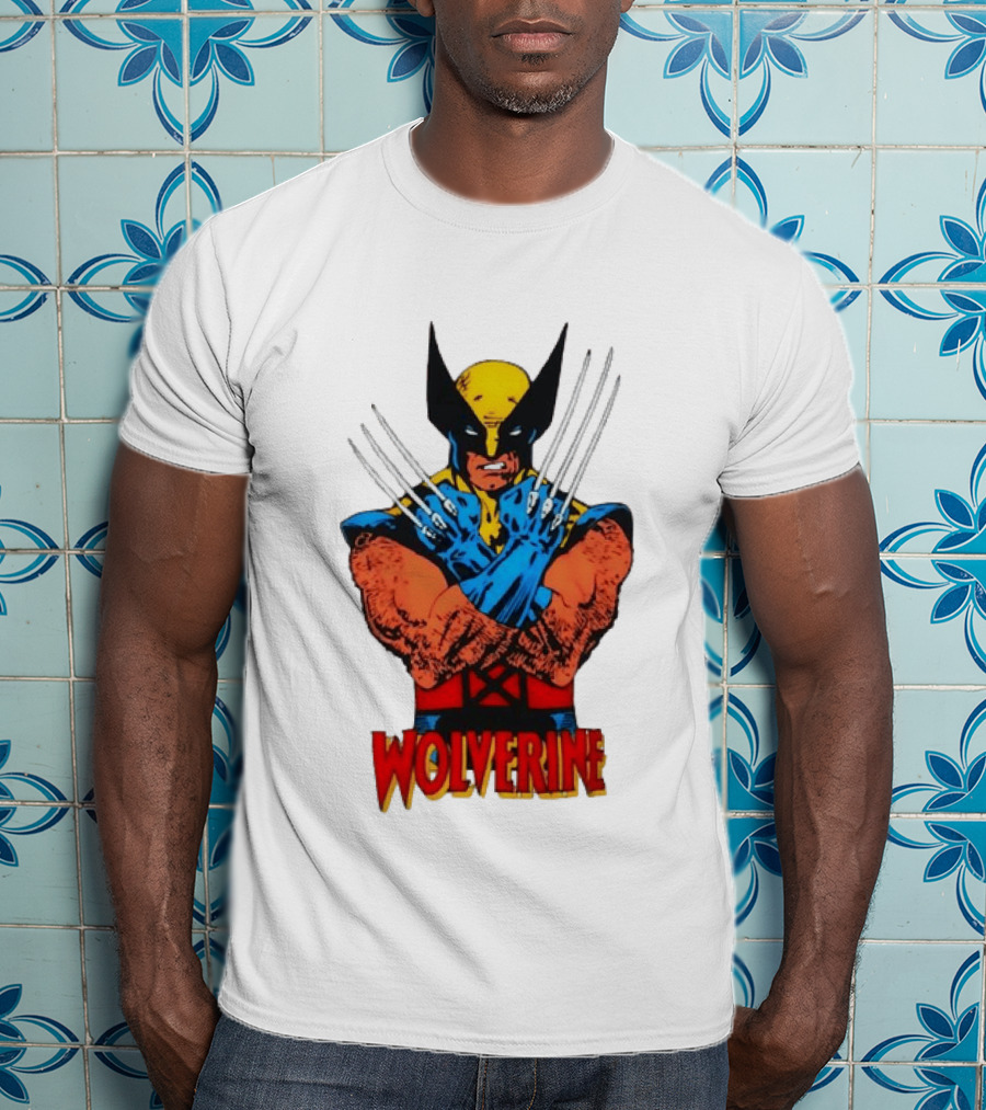Wolverine Marvel Comics X Men Crossed Claws Wolverine T-Shirt