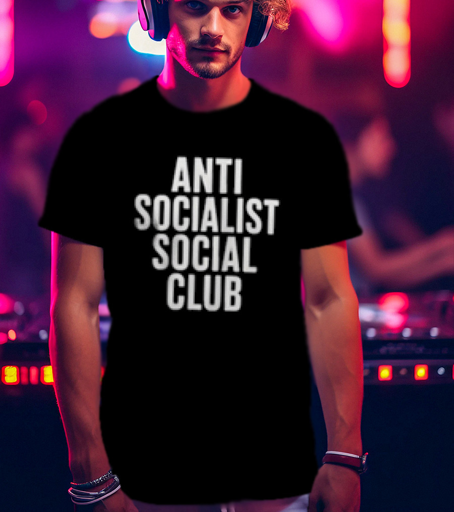 Anti Socialist Social Club Political T-Shirt