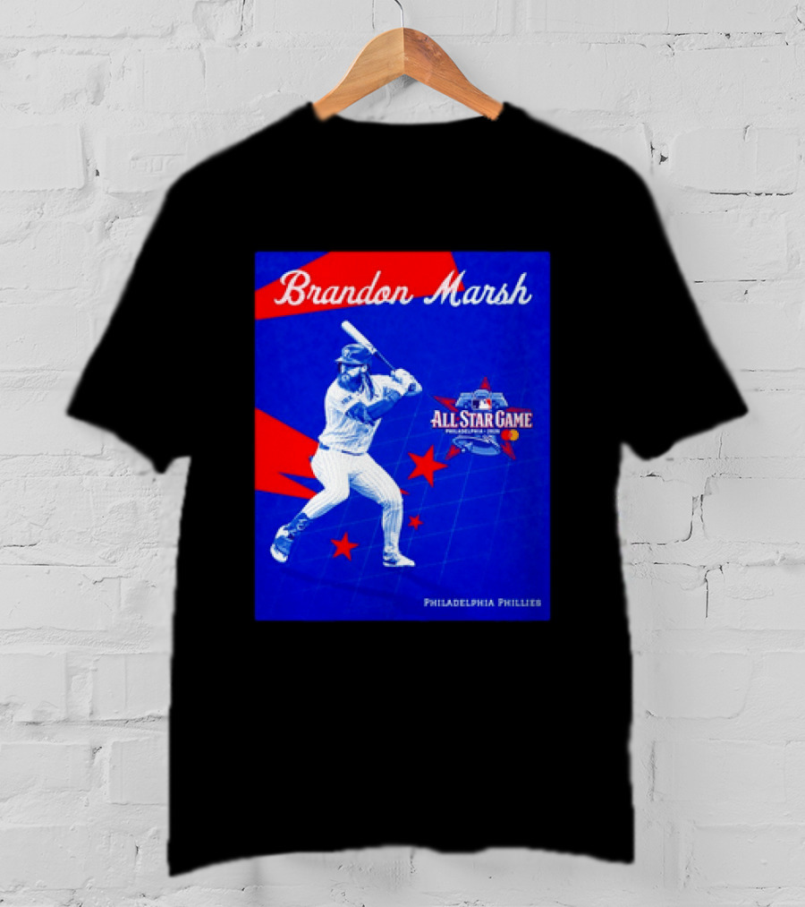 Brandon Marsh Philadelphia Phillies 2026 MLB All Star Game T-Shirt