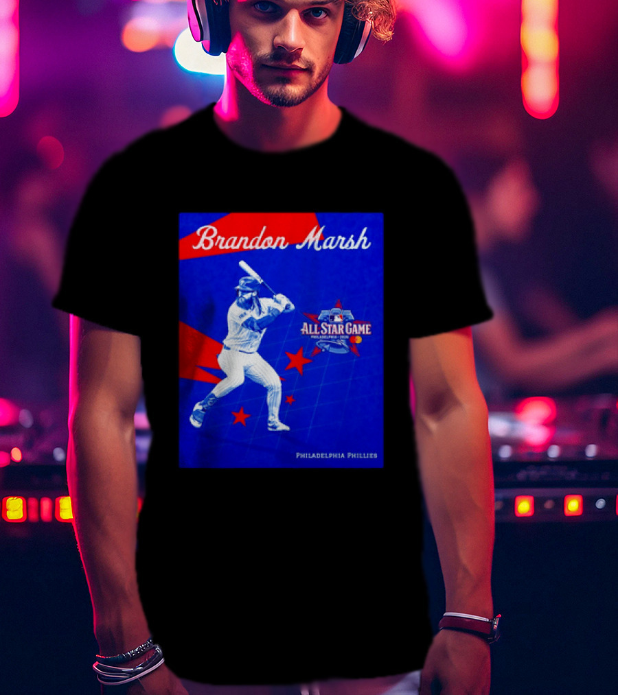 Brandon Marsh Philadelphia Phillies 2026 MLB All Star Game T-Shirt