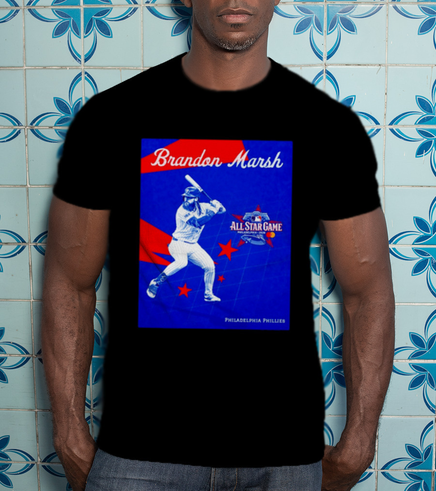 Brandon Marsh Philadelphia Phillies 2026 MLB All Star Game T-Shirt