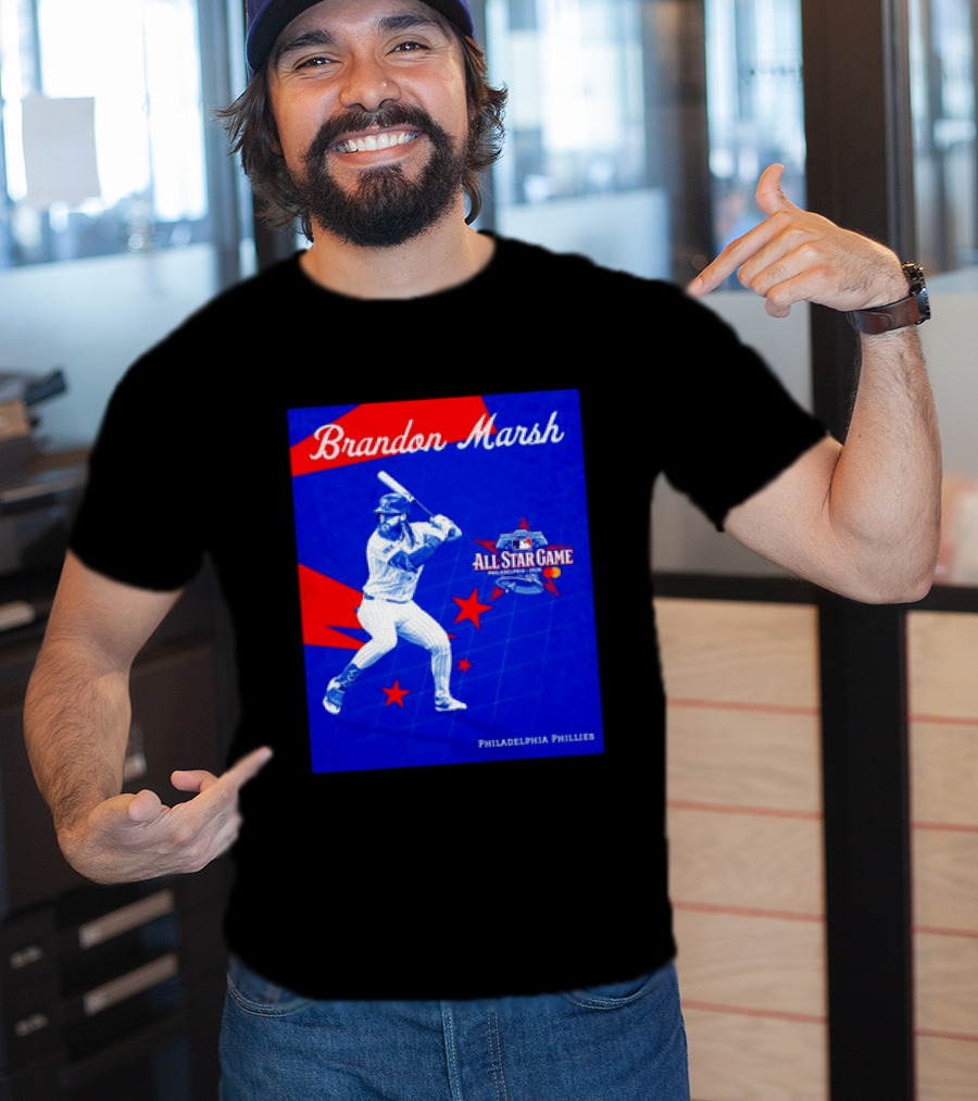Brandon Marsh Philadelphia Phillies 2026 MLB All Star Game T-Shirt