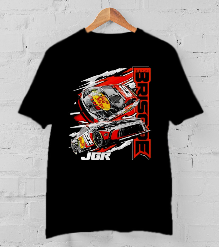 Chase Briscoe 19 Joe Gibbs Racing Bass Pro Shops Toyota Camry NASCAR JGR T-Shirt