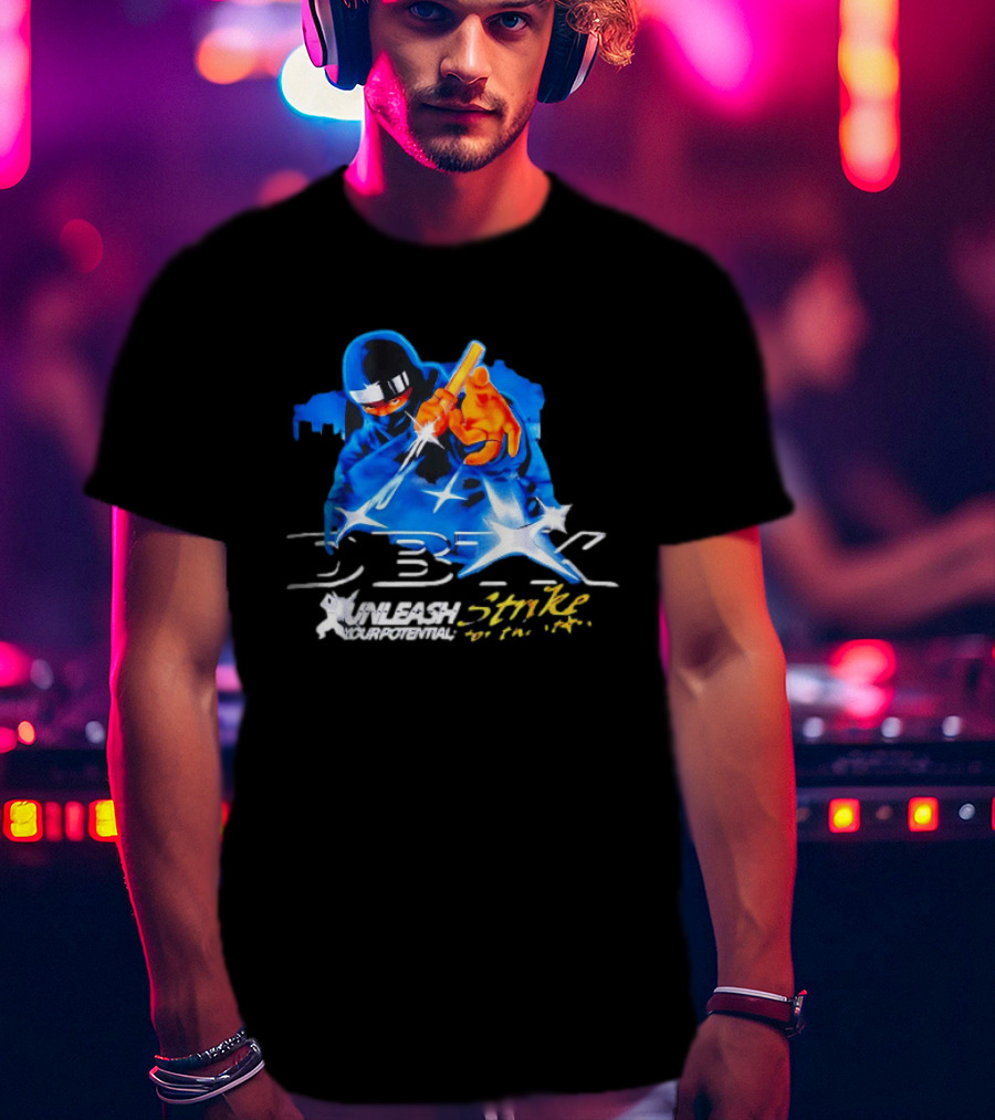 DBX Unleash Your Potential Strike Ninja Stars T-Shirt