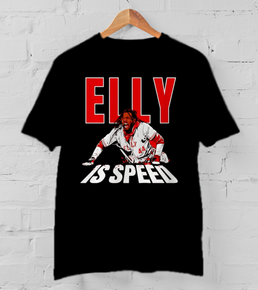 Elly De La Cruz Cincinnati Reds Elly 44 Is Speed T-Shirt