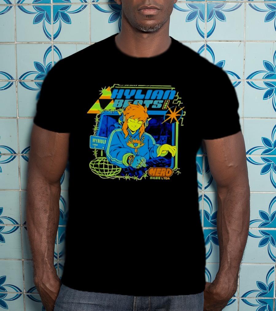 Hylian Beats 1986 Hyrule Ahead Hero Legend T-Shirt