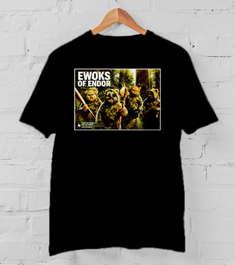 Ewoks Of Endor Forest Campaign Originals Star Wars Merchandise T-Shirt