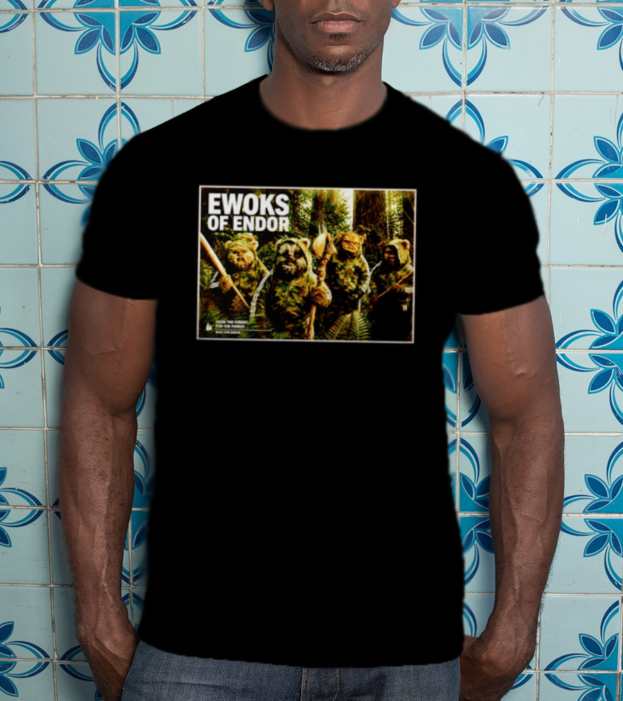 Ewoks Of Endor Forest Campaign Originals Star Wars Merchandise T-Shirt
