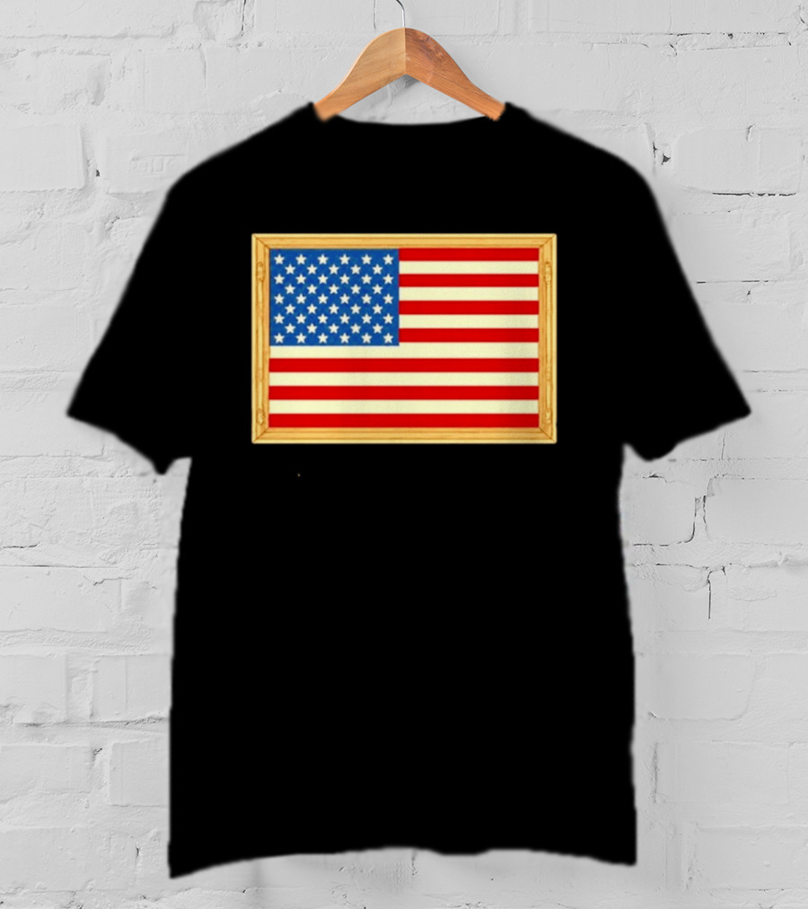Theodore Roosevelt We Must Dare To Be Great American Flag T-Shirt