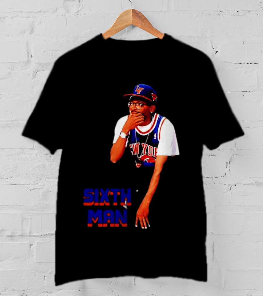 Spike Lee New York Knicks Sixth Man Yankees Cap T-Shirt