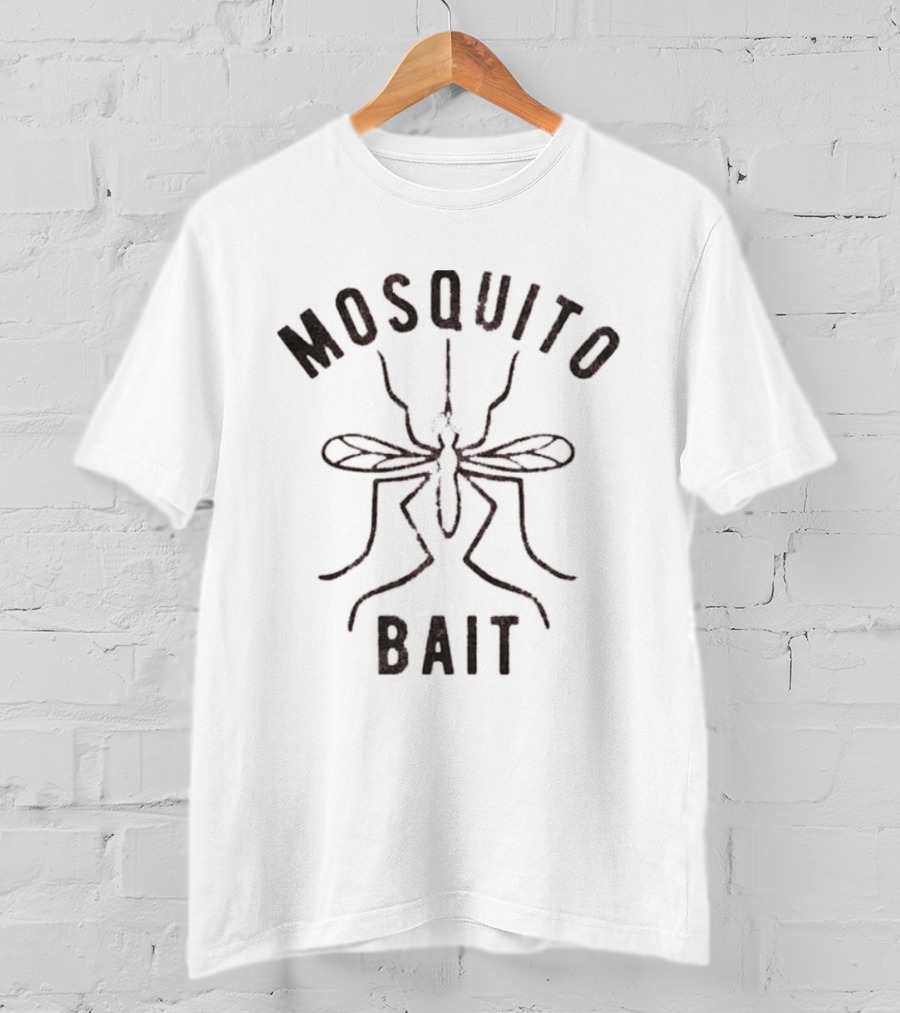 Mosquito Bait Distressed Insect Bug Outdoors T-Shirt
