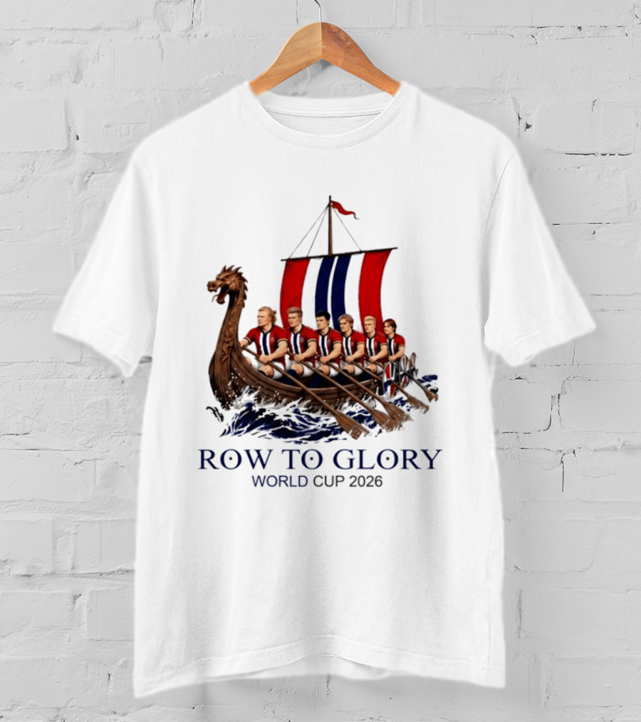 Norway 2026 World Cup Row To Glory Viking Crew T-Shirt