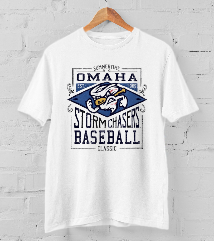 Summertime Omaha Storm Chasers Baseball Classic Est 1969 T-Shirt
