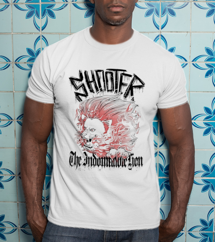 Shooter The Indomitable Lion Fierce Red Mane T-Shirt