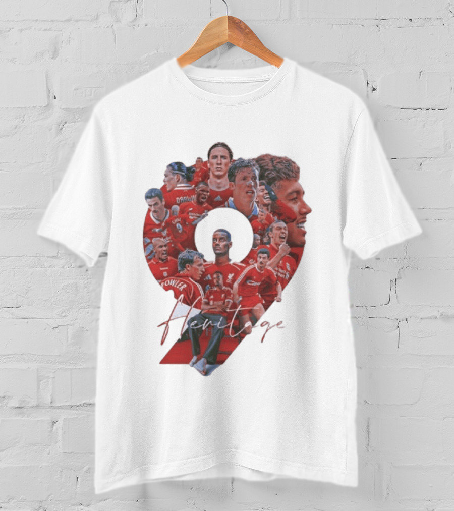Liverpool FC Number 9 Heritage Legends T-Shirt