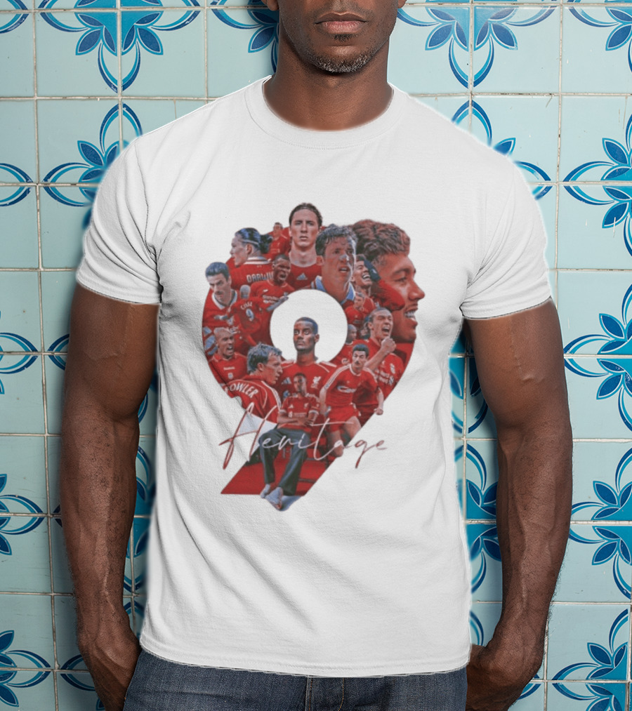 Liverpool FC Number 9 Heritage Legends T-Shirt