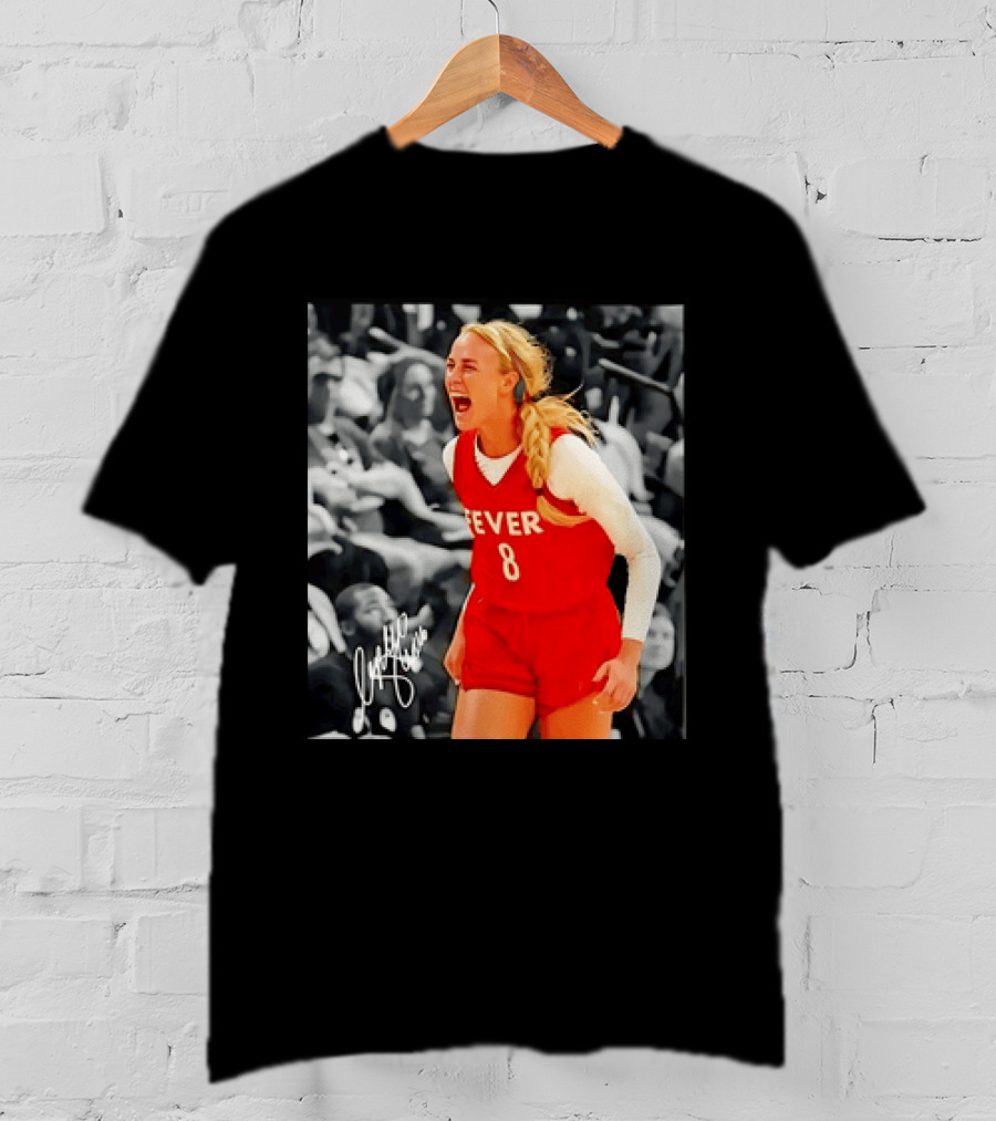 Caitlin Clark Indiana Fever Number 8 Sports T-Shirt