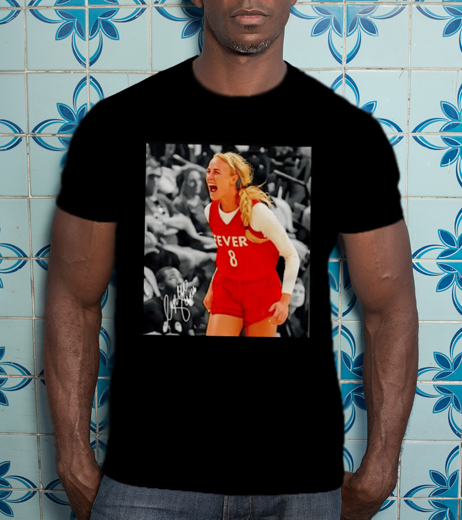 Caitlin Clark Indiana Fever Number 8 Sports T-Shirt
