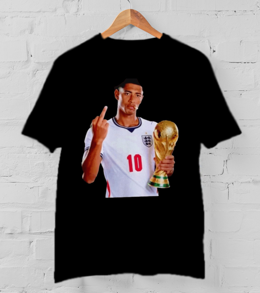 Jude Bellingham England World Cup Trophy Pose T-Shirt