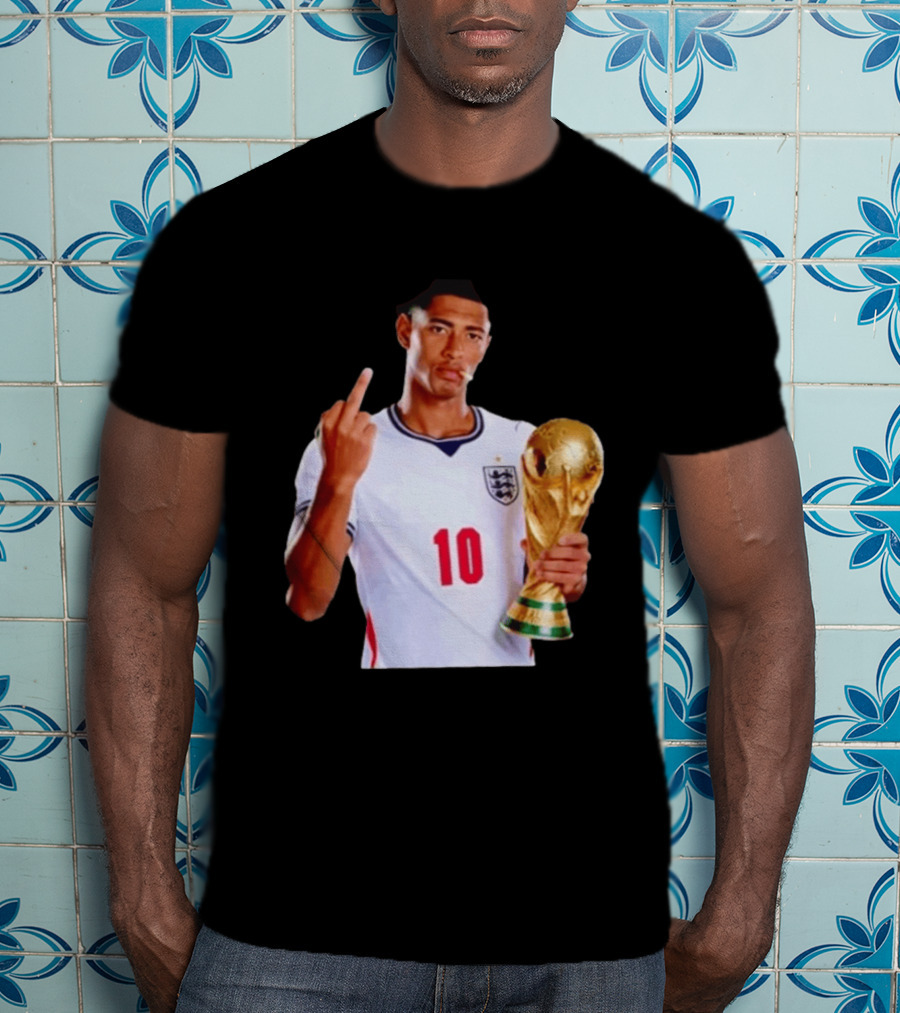 Jude Bellingham England World Cup Trophy Pose T-Shirt
