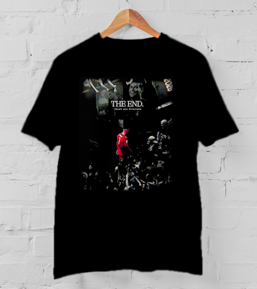 Cristiano Ronaldo The End Thank You 7 Soccer Legend T-Shirt