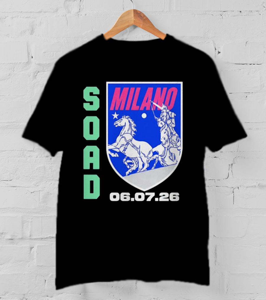 SOAD Milano 06.07.26 System Of A Down Concert T-Shirt