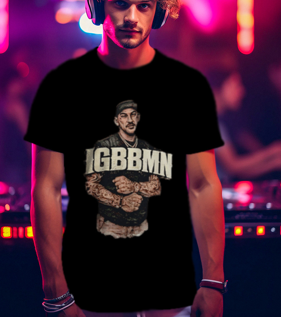 Dustin Poirier IGBBMN It's Gonna Be Bad My Ninja Tattooed Fighter T-Shirt