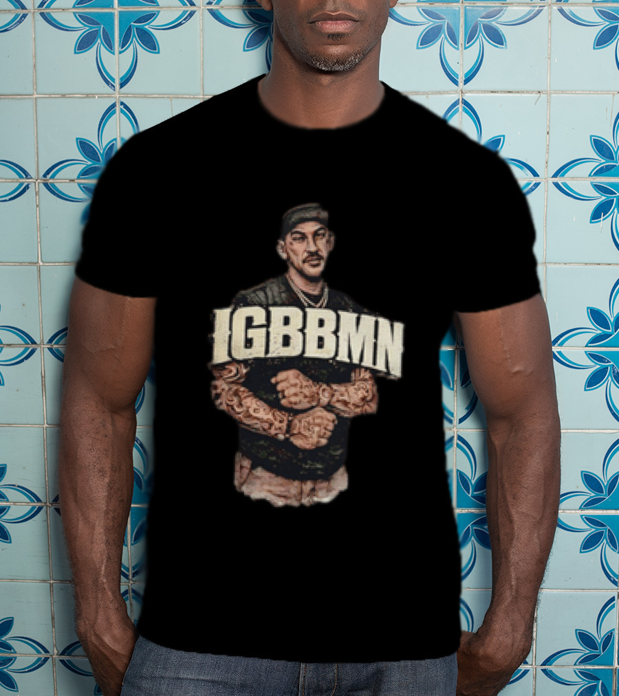 Dustin Poirier IGBBMN It's Gonna Be Bad My Ninja Tattooed Fighter T-Shirt