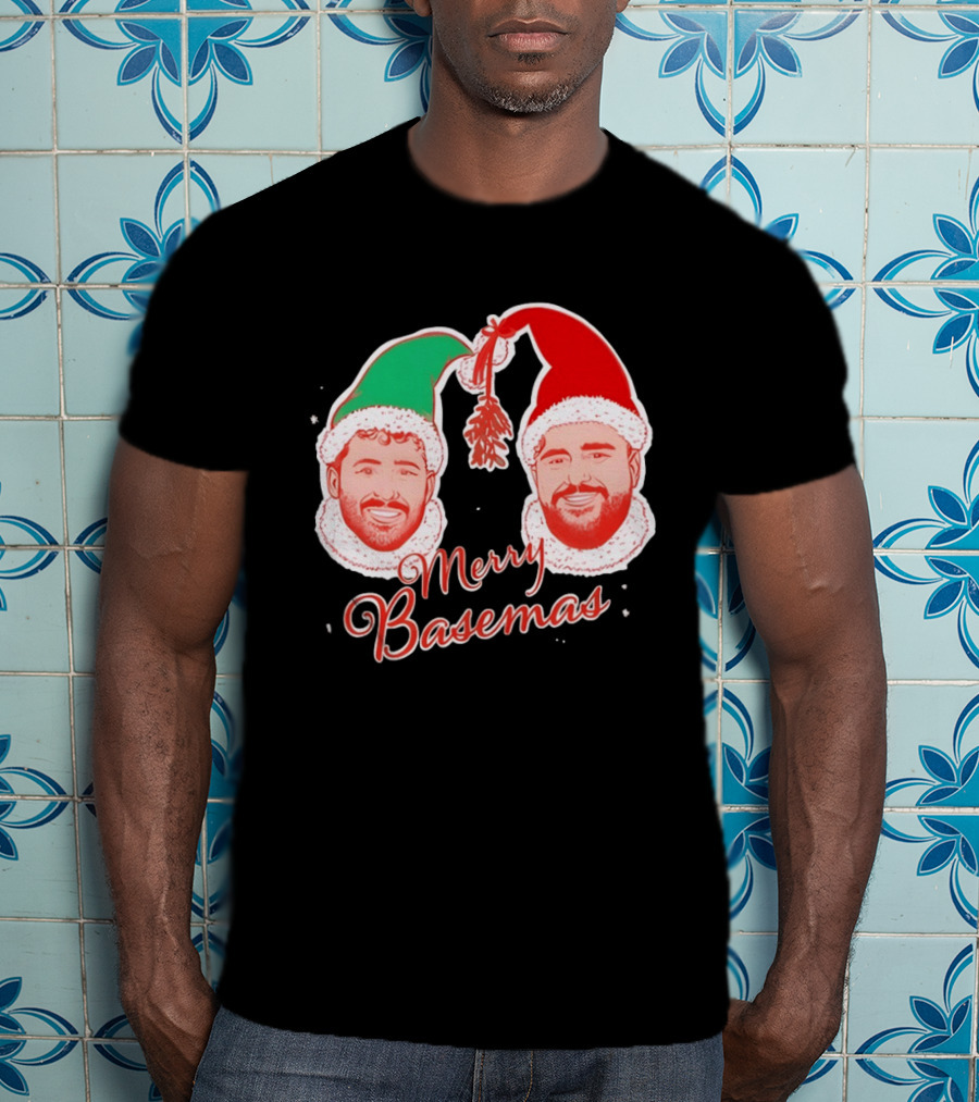Joe Santagato Merry Basemas Holiday Christmas 2026 T-Shirt