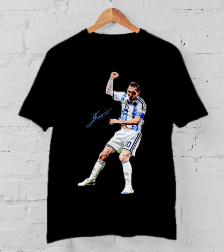 Messi The Comeback Argentina Football Unites The World Soccer Legend Victory Celebration T-Shirt