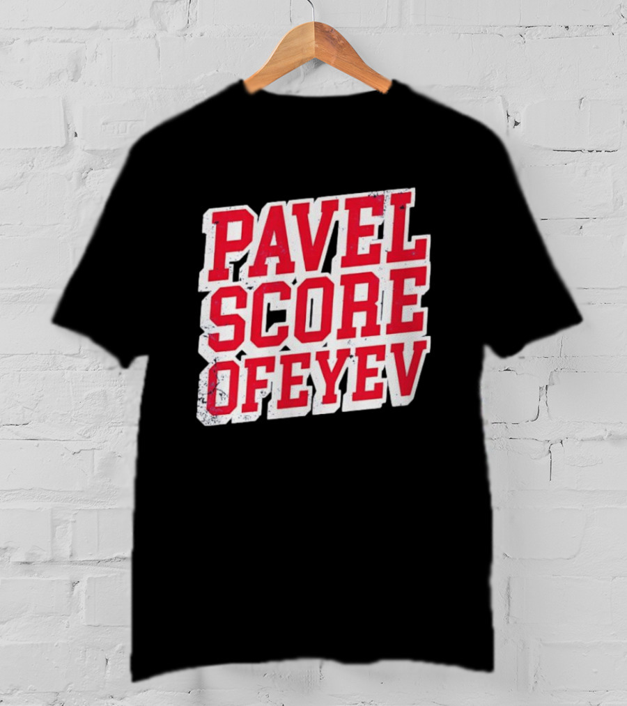Pavel Buchnevich St Louis Blues Pavel Score Ofeyev T-Shirt