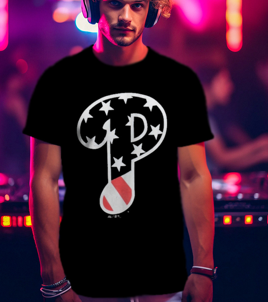 Philadelphia Phillies Majestic Stars And Stripes Baseball 2026 T-Shirt