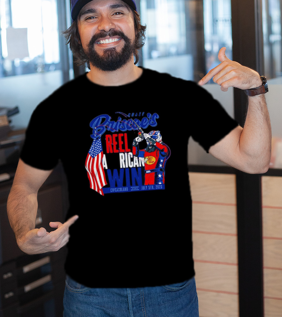 Briscoe's Reel American Win Chicagoland July 5th 2026 T-Shirt