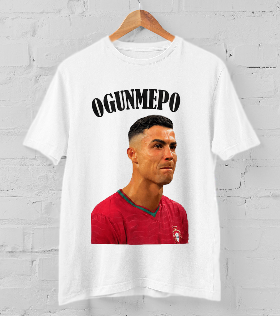 Cristiano Ronaldo Ogunmepon Portugal Soccer Star T-Shirt