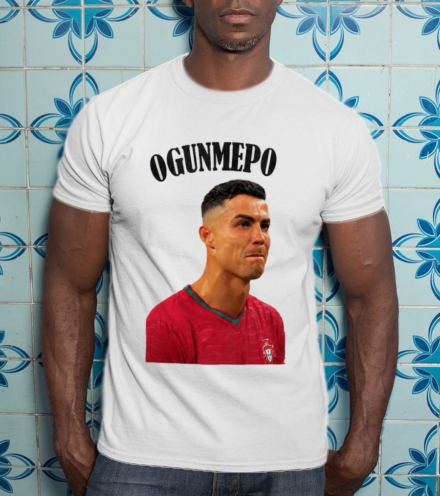 Cristiano Ronaldo Ogunmepon Portugal Soccer Star T-Shirt