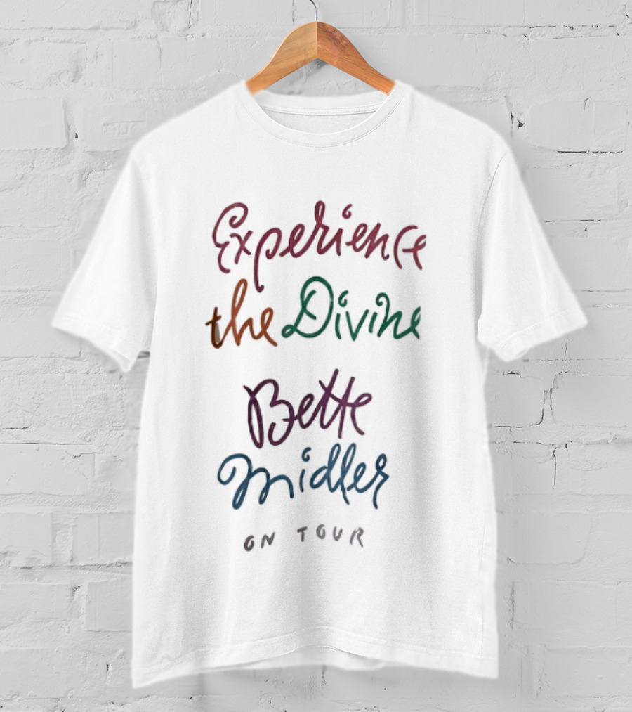 Experience The Divine Bette Midler On Tour T-Shirt