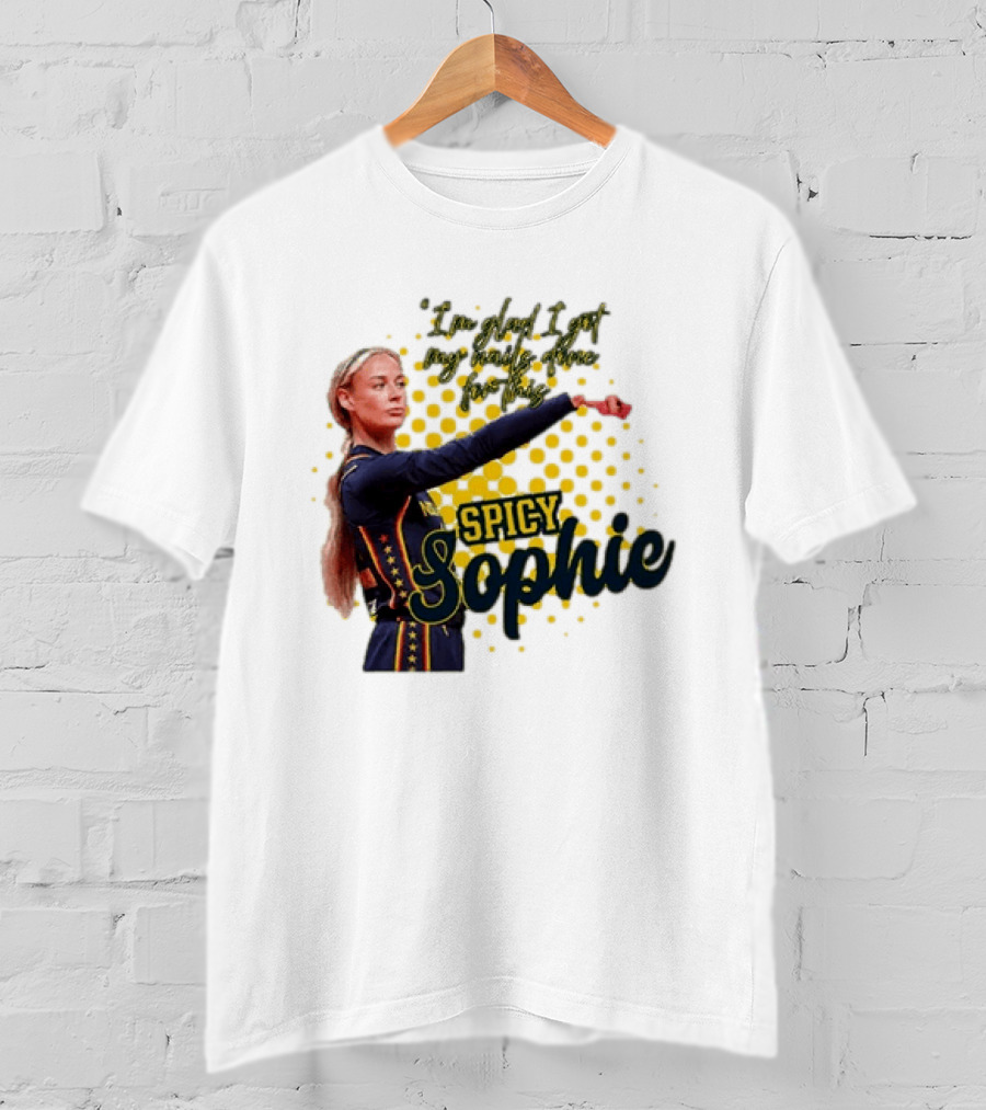 Sophie Cunningham 8 Women Basketball Spicy Sophie Point God T-Shirt