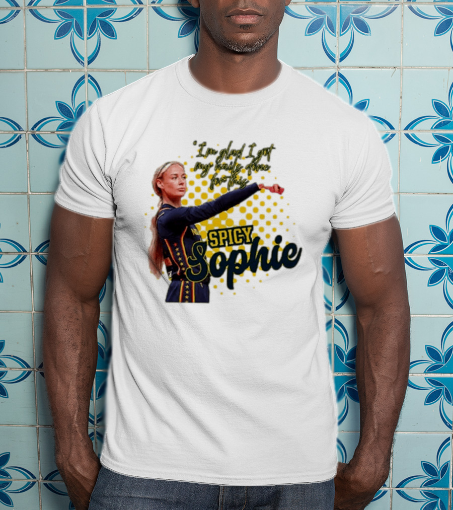 Sophie Cunningham 8 Women Basketball Spicy Sophie Point God T-Shirt