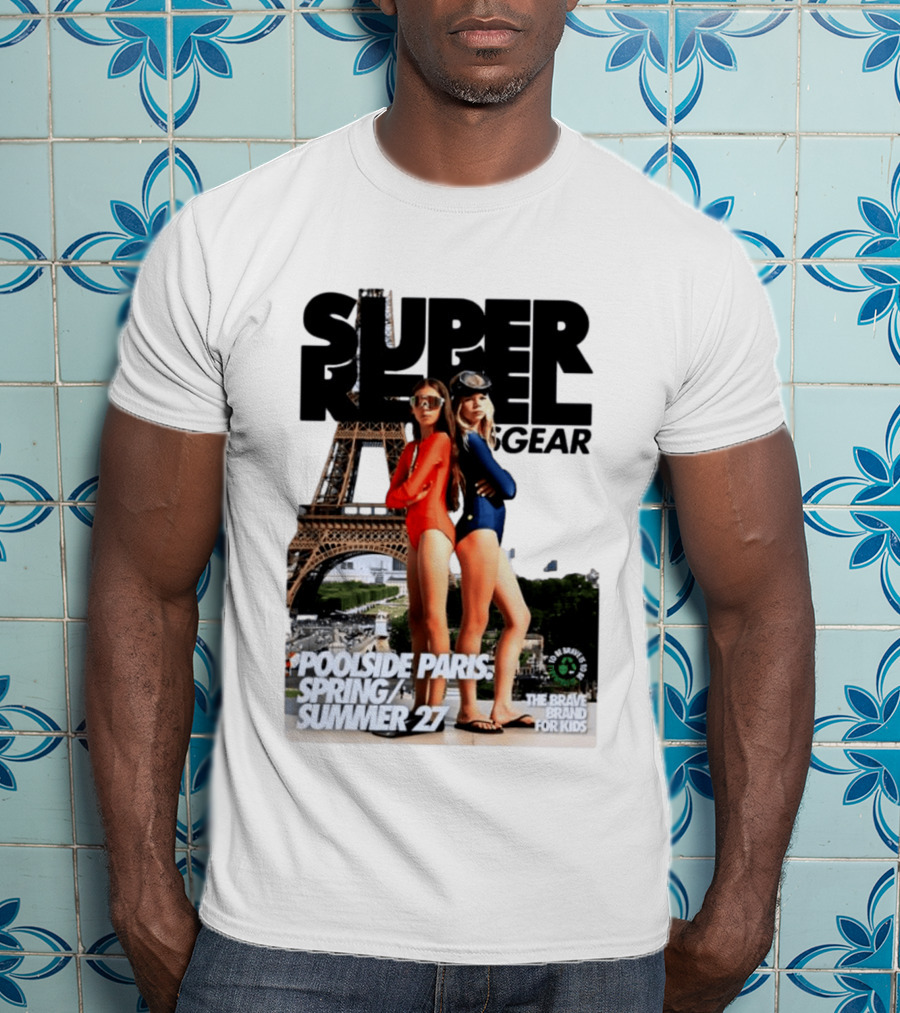 Super Rebel Gear Poolside Paris Spring Summer 27 The Brave Brand For Kids T-Shirt