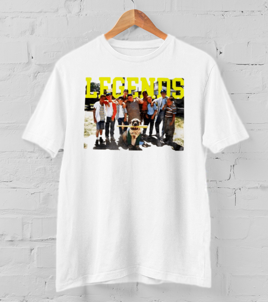 The Sandlot Legends With Hercules The Dog Movie Characters T-Shirt