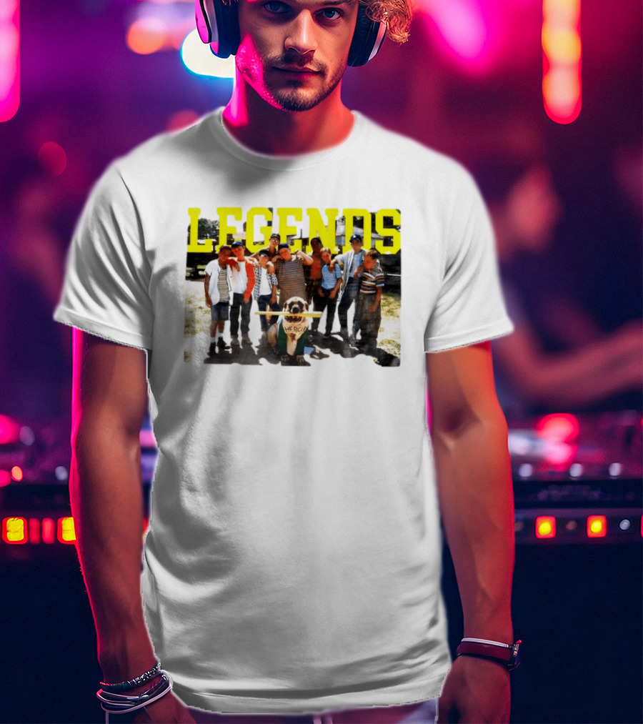 The Sandlot Legends With Hercules The Dog Movie Characters T-Shirt