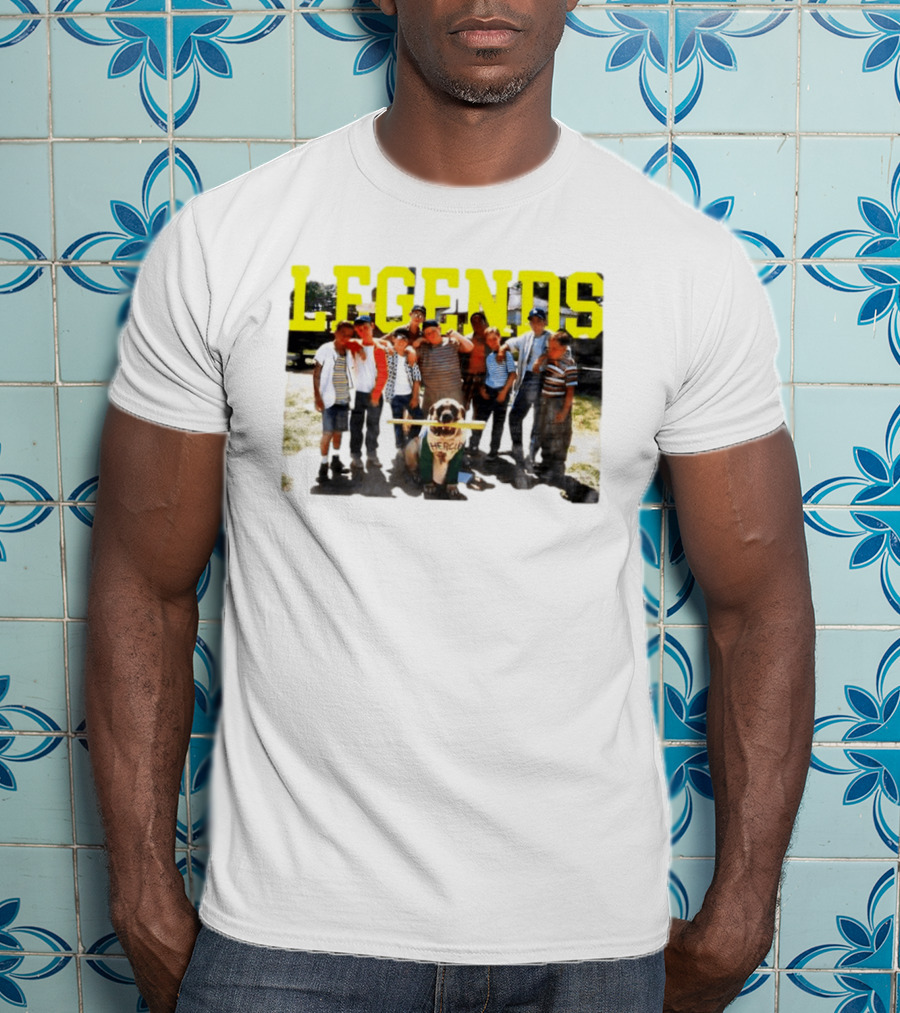 The Sandlot Legends With Hercules The Dog Movie Characters T-Shirt