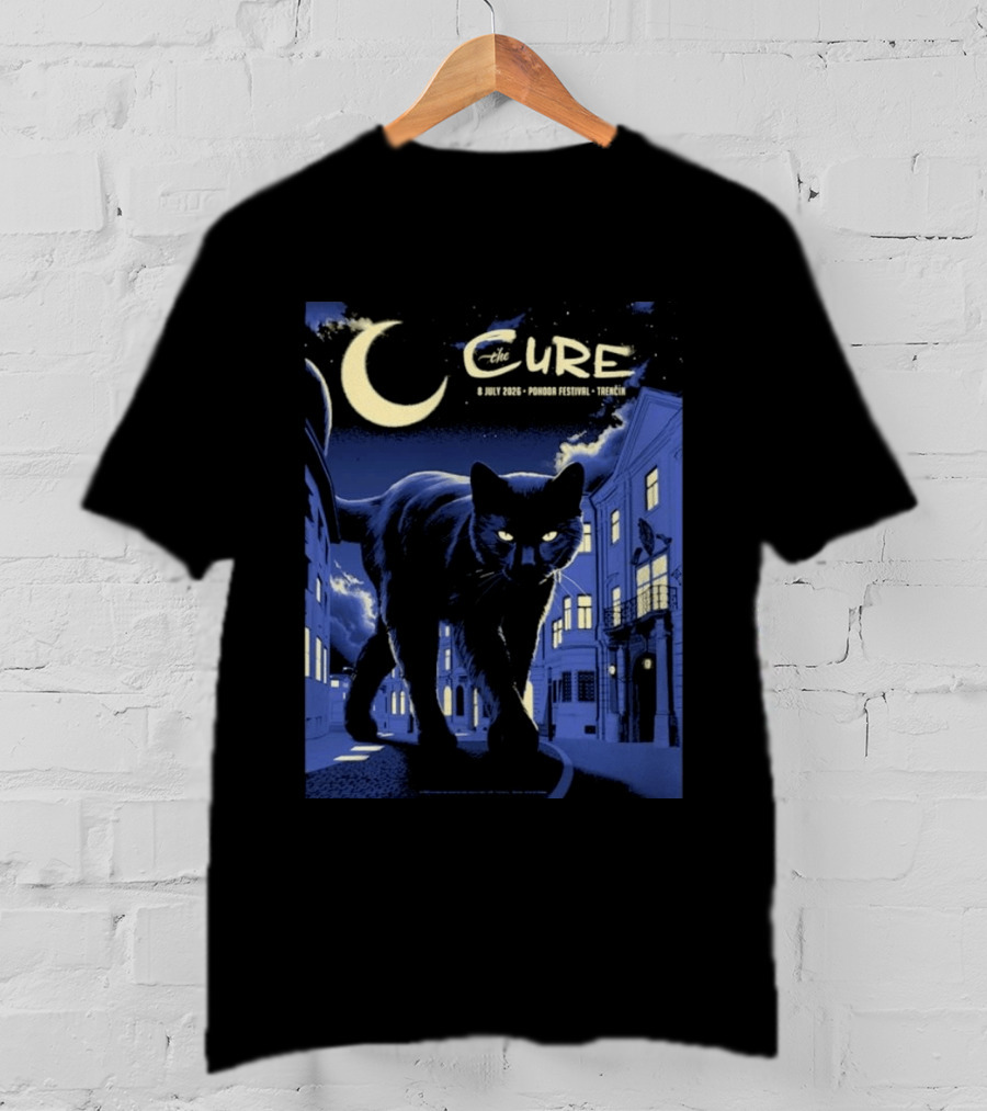 The Cure Cat Moon Trencin Pohoda Festival July 8 2026 T-Shirt
