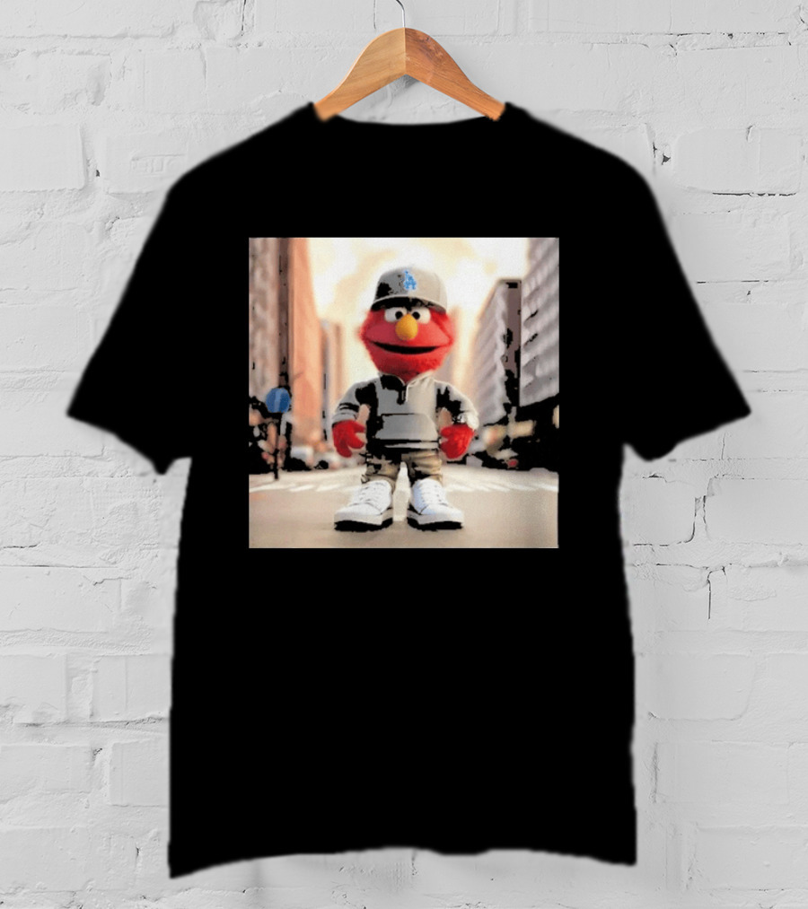Sesame Street Elmo Streetwear New York Yankees T-Shirt