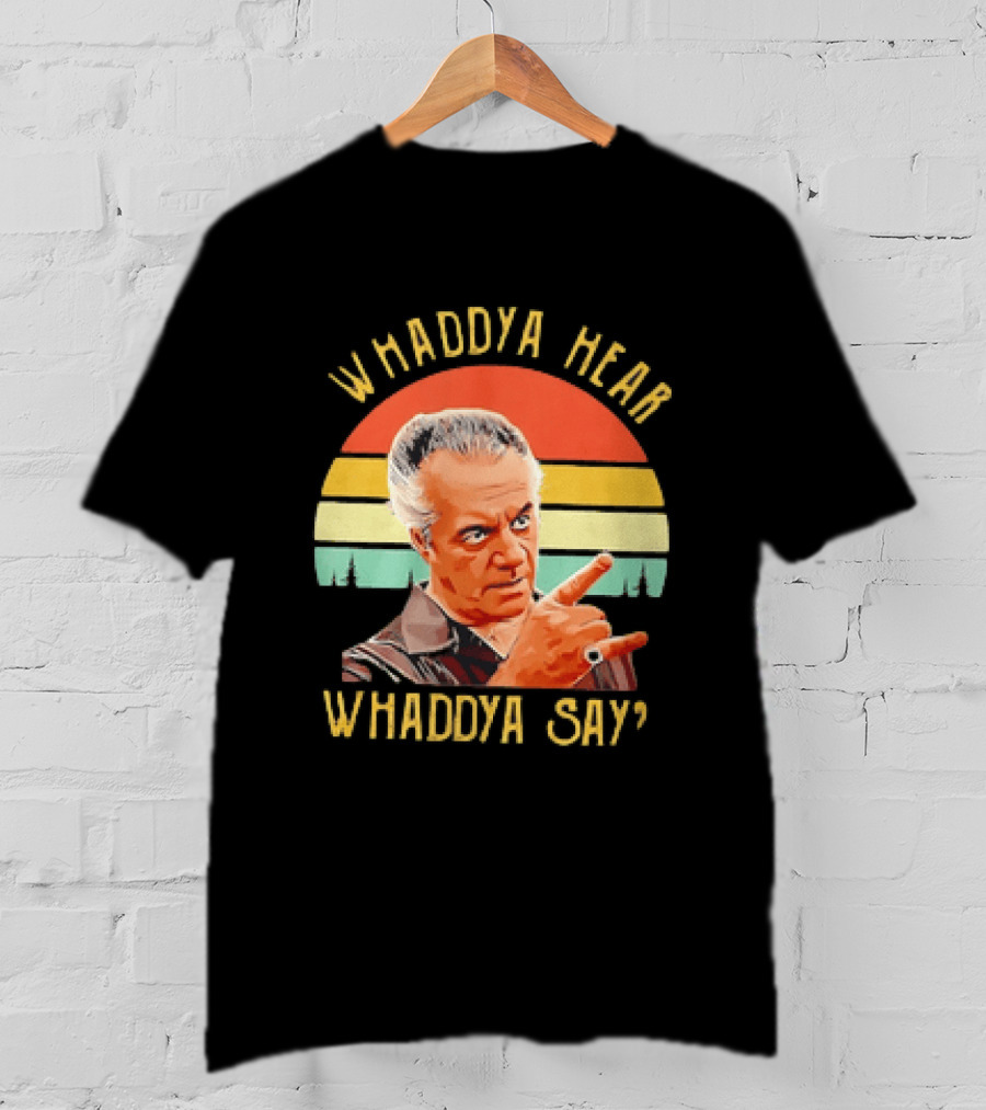 The Sopranos Paulie Walnuts Whaddya Hear Whaddya Say T-Shirt