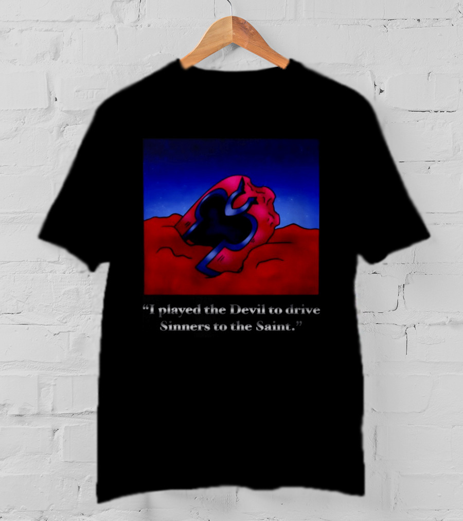 Magneto Helmet I Played The Devil To Drive Sinners To The Saint T-Shirt