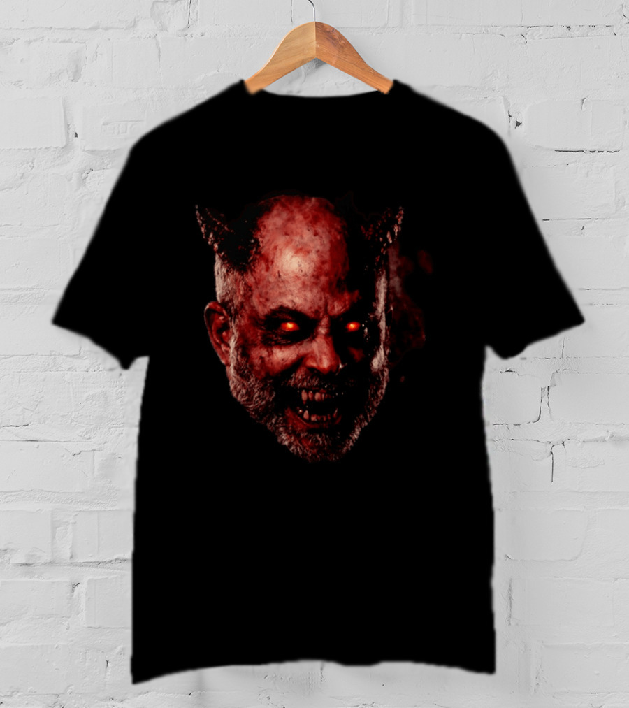 Mark R Levin The True Face Of Evil Political Satire Demonized T-Shirt