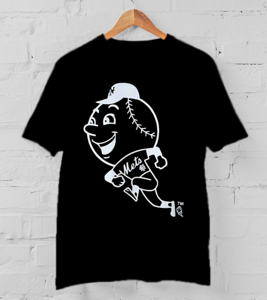Mets Mr. Met Running Baseball T-Shirt
