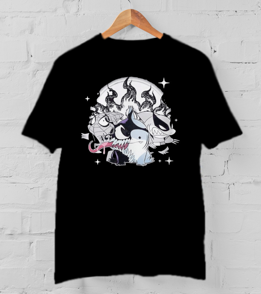 Venomous Spider Shark Wolverine Fusion With Symbiote T-Shirt