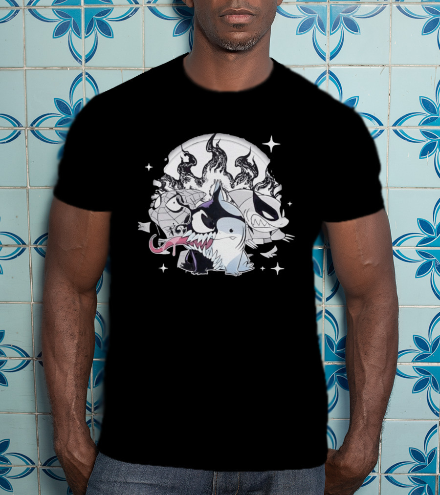 Venomous Spider Shark Wolverine Fusion With Symbiote T-Shirt